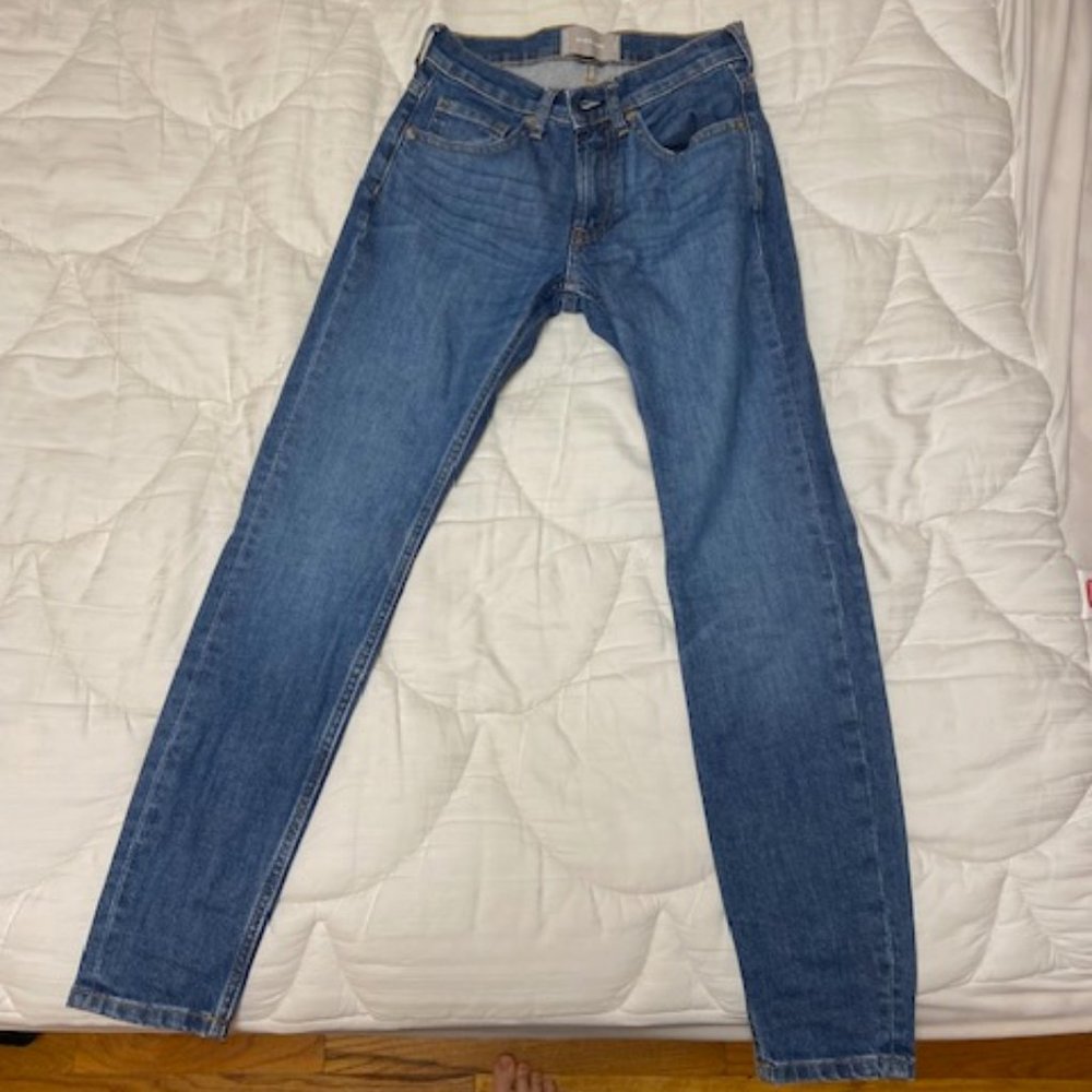 Everlane High Rise Ankle Jeans, Size 24